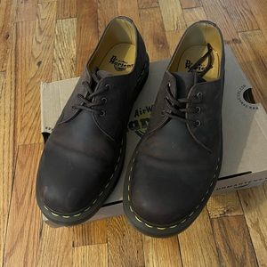 Doc Martens 1461 3 eye in gaucho brown